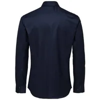 Selected HOMME Herren Freizeithemd SLHSLIMNEW-MARK Slim Fit blau 16058640