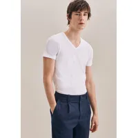 Seidensticker Herren, T-Shirt weiß, weiß, NOS