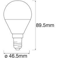 LEDVANCE SMART+ WiFi Classic Multicolor Mini Bulb P46 40