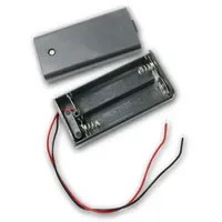 Goobay Batteriehalter für 2 x Mignon Schwarz