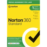 NortonLifeLock Norton 360 Standard 10 GB Cloud-Backup 1 Gerät