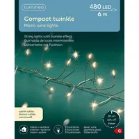 Lumineo Micro-LED Compact Twinkle 480 LED 6 m warm