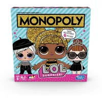 Hasbro Monopoly Spiel: L.O.L. Überraschung! Edition Brettspiel für Kinder