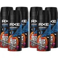 Axe Bodyspray Skateboard & Fresh Rose 6 x 150