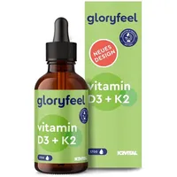 Gloryfeel gloryfeel® Vitamin D3 K2 Tropfen (50ml)