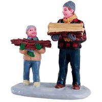 Lemax Christmas Village Brennholz für den Herd - 02807
