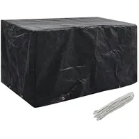 VidaXL Gartenmöbel-Abdeckungen 2 Stk. 8 Ösen 180x70x90 cm