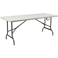 Wisam Tisch Gartentisch Klapptisch Klappbar Esstisch Campingtisch Koffertisch 180cm