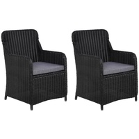 VidaXL Gartenstuhl mit Polster 66,5 x 89,6 x 39,2