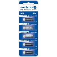 Everactive A27,12 V, 25 mAh, Batterien, Alkaline, 27A, EL-812,