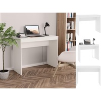 VidaXL Schreibtisch Weiß 90×40×72 cm Holzwerkstoff