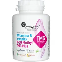 Aliness Vitamin B-Komplex B-50 Methyl TMG Plus 100 Kapseln