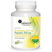 Aliness Bromelain 500 mg, Papain 100 St