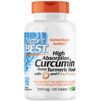 Doctor's Best Doctors Best High Absorption Curcumin C3 Complex,