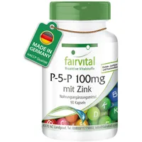 Fairvital | Pyridoxal-5-Phosphat 100mg - 90 Kapseln - aktives