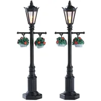 Lemax - OLD ENGLISH LAMP POST, SET OF 2,