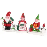 Lemax - Christmas Garden Gnomes Set of 3