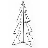 VidaXL Weihnachtsbaum in Kegelform 160 LEDs Indoor & Outdoor