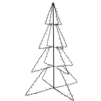 VidaXL Weihnachtsbaum in Kegelform 240 LEDs Innen und Außen