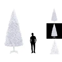 VidaXL Künstlicher Weihnachtsbaum 400 cm Weiß
