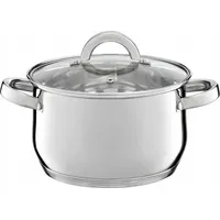 Ambition Edelstahltopf Kochtopf 24 cm rund