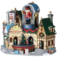 Lemax 95463-UK Caddington Village Sights & Ludwig's Wooden Nutcracker