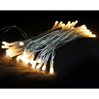 Lex 50er LED Lichterkette für den Innenbereich, transparent, 7,5