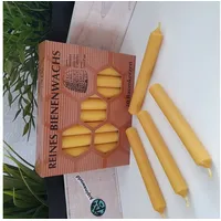 Bienen- Diätic 20 Baumkerzen 100% Bienenwachs Christbaumkerzen