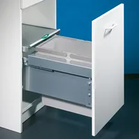 Naber Naber, Cox® Base 1T 400-1. Abfallsammler, hellgrau, Höhe