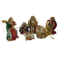 Dekoprojekt Scheuerer Krippenfiguren Set 6-teilig orientalisch bekleidet, 6-tlg., ca.