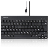 Perixx Periboard-426 Mini Tastatur USB Schwarz