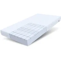 Fdm Kaltschaummatratze, Weiß, H4 Rechteckig, 100x200 cm Oeko-Tex® Standard