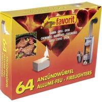 Favorit Grillanzünder 64 Stück weiß