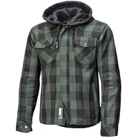 Held Lumberjack II Hemd/Textiljacke - Schwarz/Grün - L