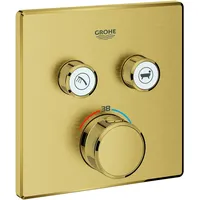 Grohe Grohtherm SmartControl Thermostat mit 2 Absperrventilen, cool sunrise