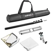 Walimex Pro Falthintergrund 5in1 60x60cm mit Grip (21957)