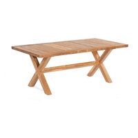 Natur24 SonnenPartner Tisch Stanford, Old Teak, 200 x 100