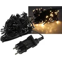 ChiliTec LED-Lichterkette Netzteil 10 m warmweiß