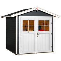 Weka Gartenhaus 224 2,05 x 2,09 m anthrazit