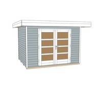 Weka Designhaus 126 2,95 x 2,40 m grau
