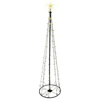 Mojawo LED Metall Weihnachtsbaum 120 cm Außen-MLK058W