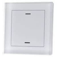 MDT Glastaster II Light 1-fach RGBW, weiß, neutral