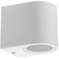 ChiliTec Außenwandleuchte Aluminium 1,1 cm 1x GU10 IP44 weiß