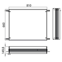 EMCO Prestige Einbaurahmen 989700008