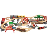 BRIO Straßen und Schienen Set Deluxe (33052)