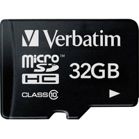 Verbatim microSDHC 32GB Class 10