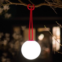 Fatboy Bolleke LED-Hängeleuchte mit Akku, rot