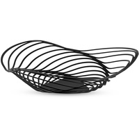 Alessi Obstschale Trinity Ø 33 cm Edelstahl Schwarz M