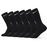 Nike Everyday Cushioned Crew-Trainingssocken Black/White 34-38