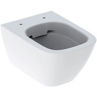 Geberit Smyle Square Wand-WC Tiefspüler, verkürzte Ausladung, geschlossene Form,